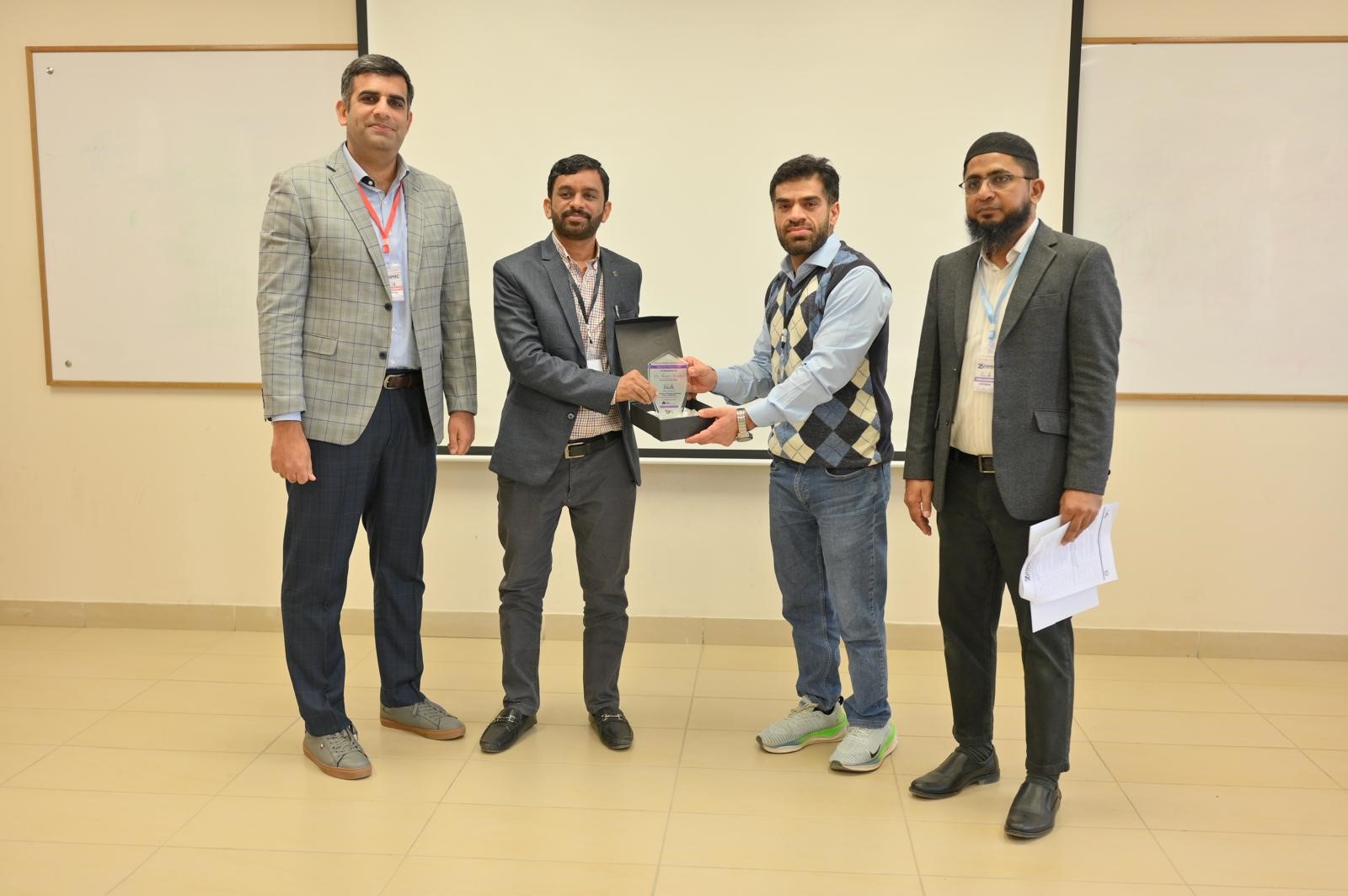 Dr. Furqan Shaukat gave a keynote talk on EMeRALDS